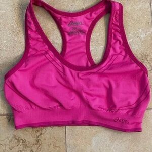 Pink Asics Cross Back Sports Bra - Size Small - Excellent Condition